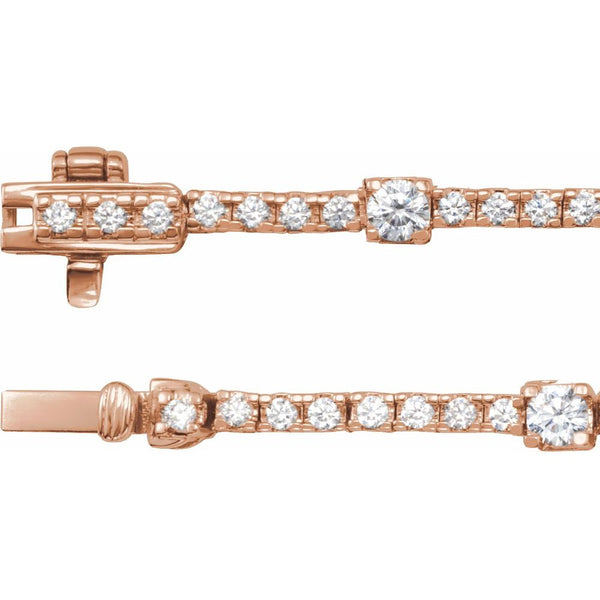 Aurore de Chambord, Lab-Grown Diamond Tennis Necklace