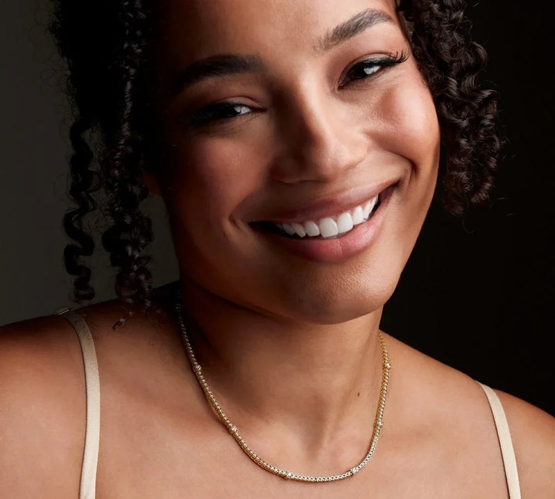 Aurore de Chambord, Lab-Grown Diamond Tennis Necklace
