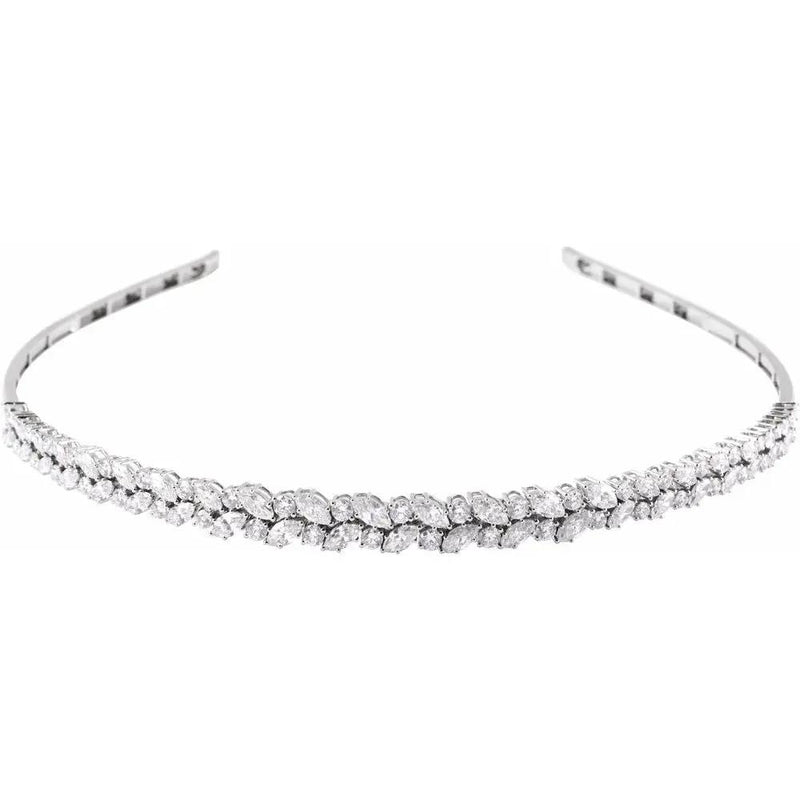 La Princesse de France, 14 CTW Lab-Grown Diamond Headband