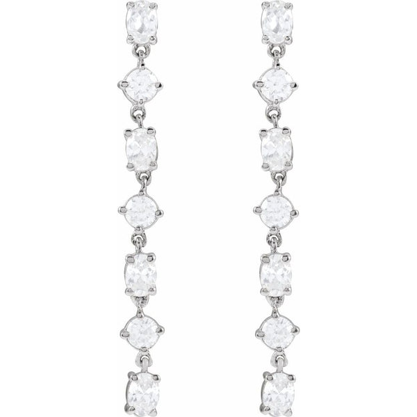 Lumière de Chambord, Lab-Grown Diamond Dangle Earrings