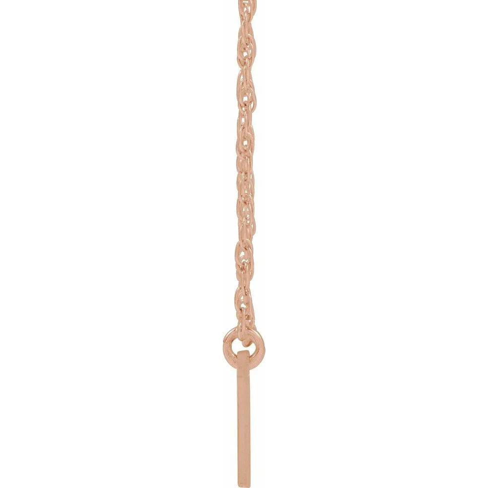 Lumière de Montmartre, Gold Diamond Numbers Necklace
