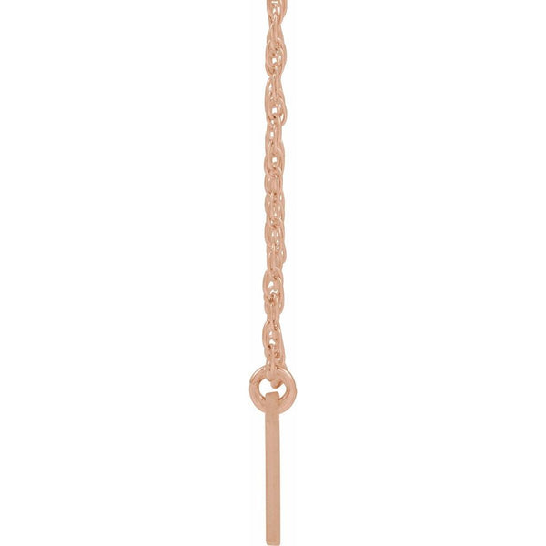 La Combinaison Parfaite, Gold Diamond Numbers Necklace