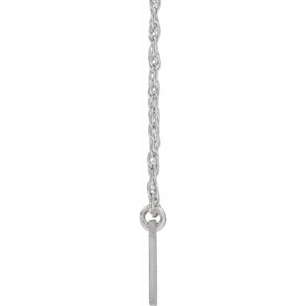 La Combinaison Parfaite, Gold Diamond Numbers Necklace