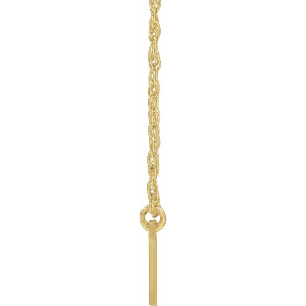 Lumière de Montmartre, Gold Diamond Numbers Necklace
