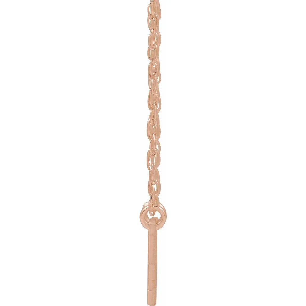 Étincelle du Pont Neuf, Gold Diamond Numbers Necklace