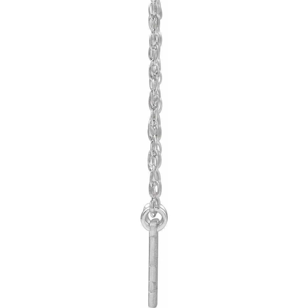 Étincelle du Pont Neuf, Gold Diamond Numbers Necklace