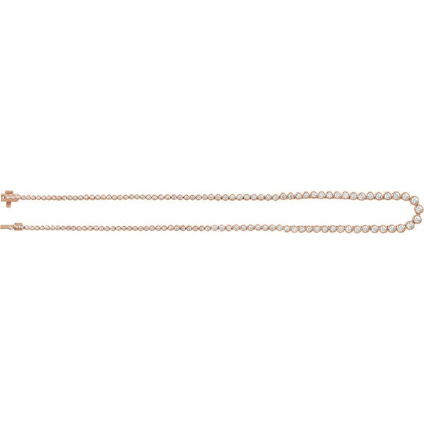Reflet de Versailles, Diamond Bezel Tennis Necklace