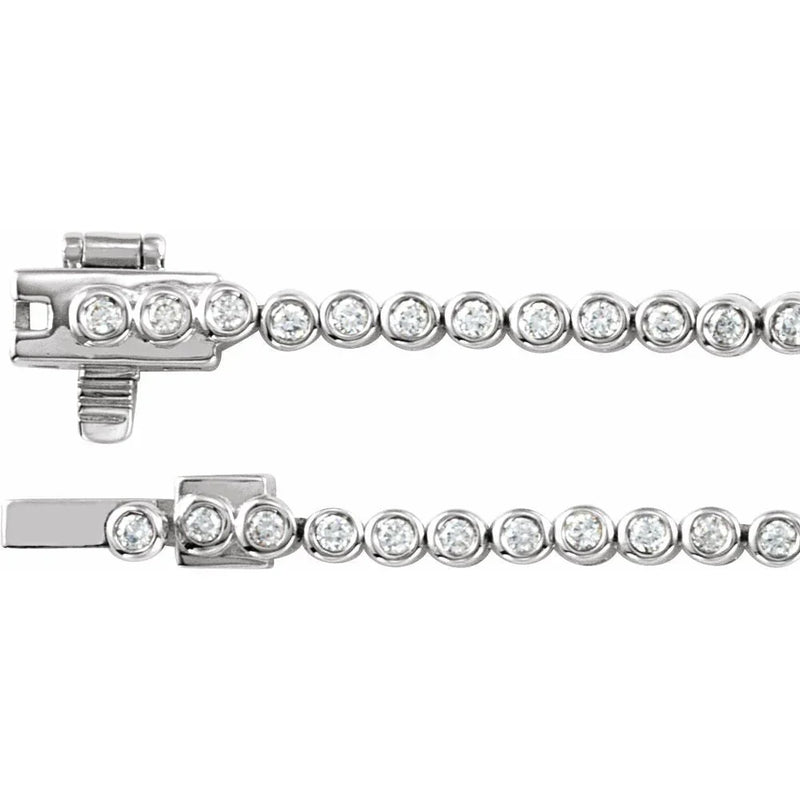 Reflet de Versailles, Diamond Bezel Tennis Necklace