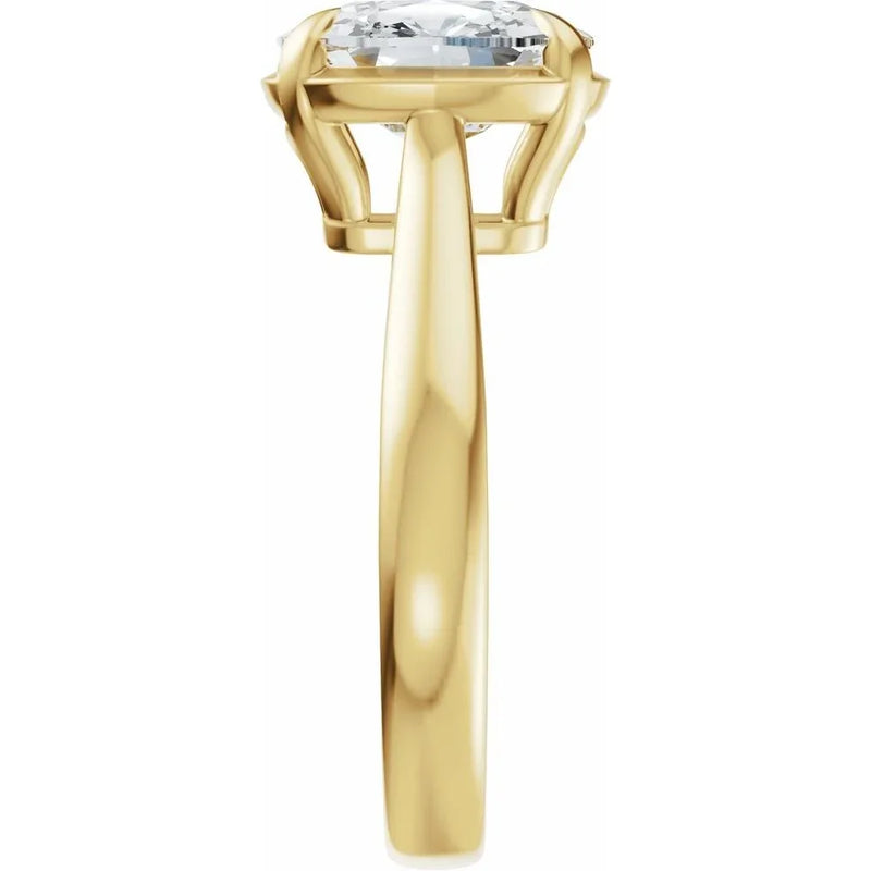 L'Éclat de Montmartre, Diamond Cushion Engagement Ring