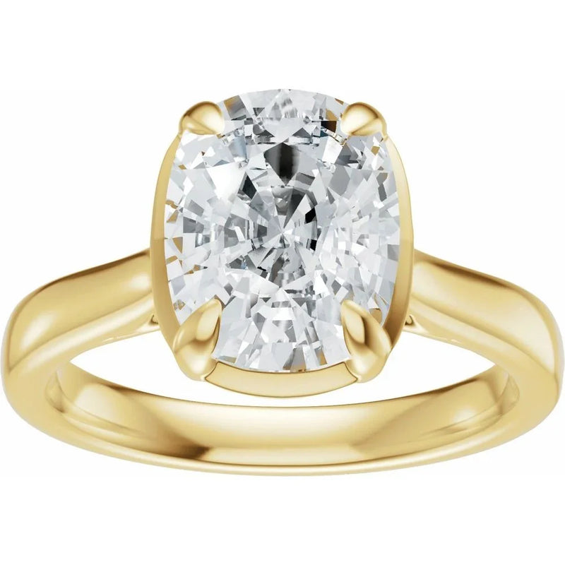 L'Éclat de Montmartre, Diamond Cushion Engagement Ring