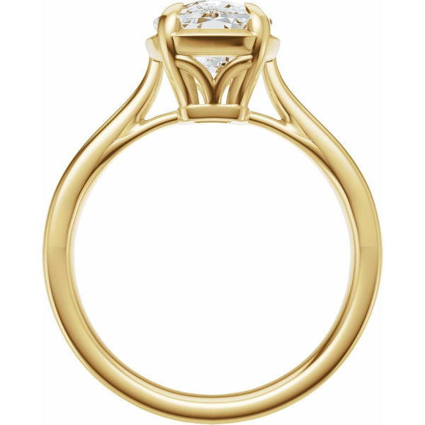 L'Éclat de Montmartre, Diamond Cushion Engagement Ring