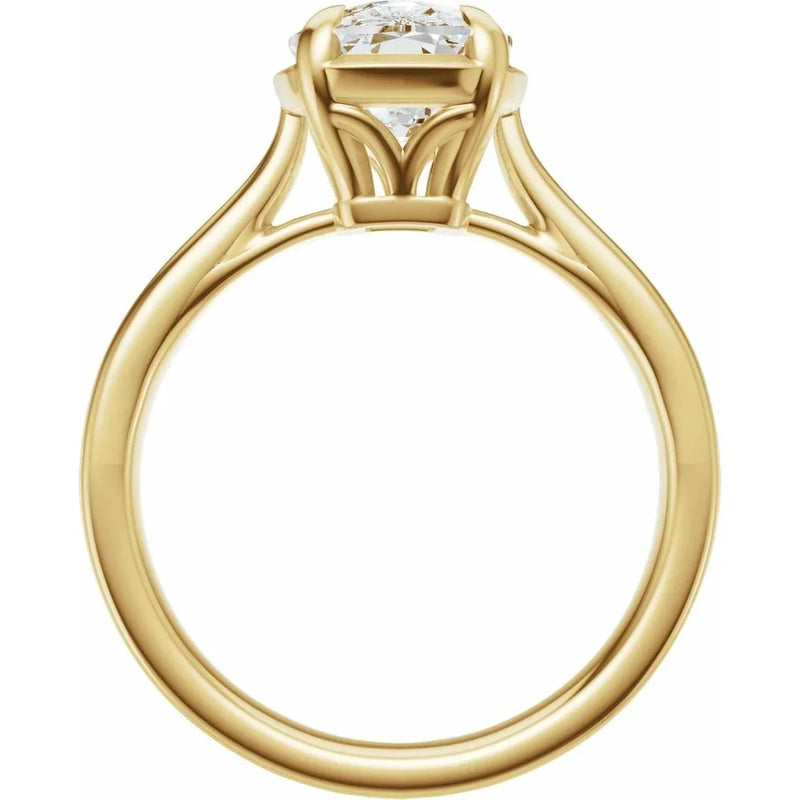 L'Éclat de Montmartre, Diamond Cushion Engagement Ring