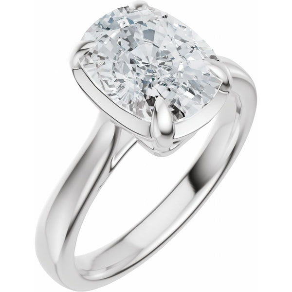 L'Éclat de Montmartre, Diamond Cushion Engagement Ring