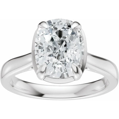 L'Éclat de Montmartre, Diamond Cushion Engagement Ring
