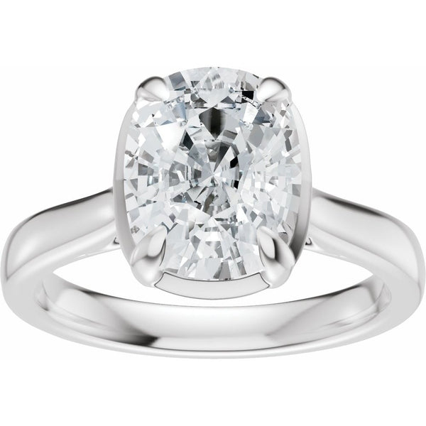 L'Éclat de Montmartre, Diamond Cushion Engagement Ring