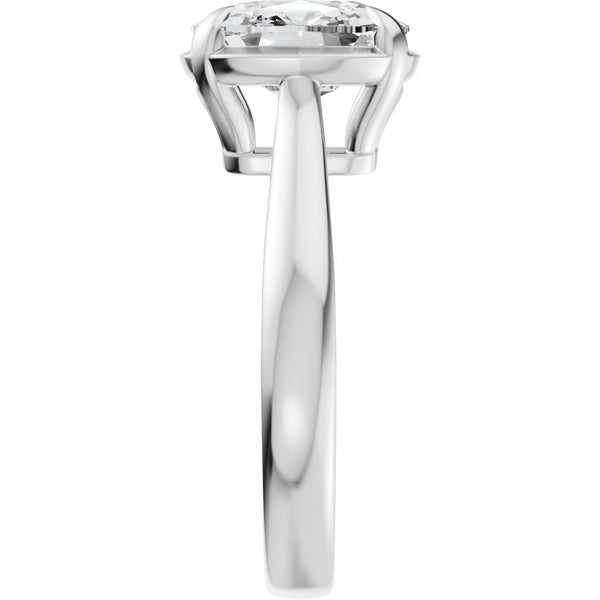 L'Éclat de Montmartre, Diamond Cushion Engagement Ring