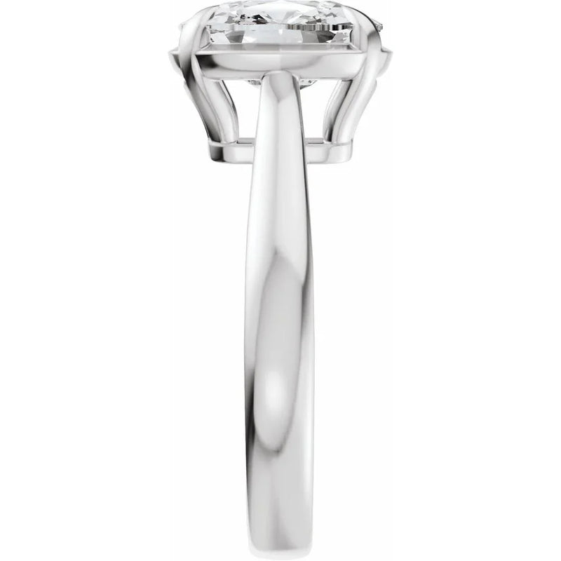 L'Éclat de Montmartre, Diamond Cushion Engagement Ring