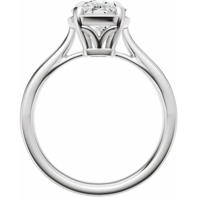 L'Éclat de Montmartre, Diamond Cushion Engagement Ring