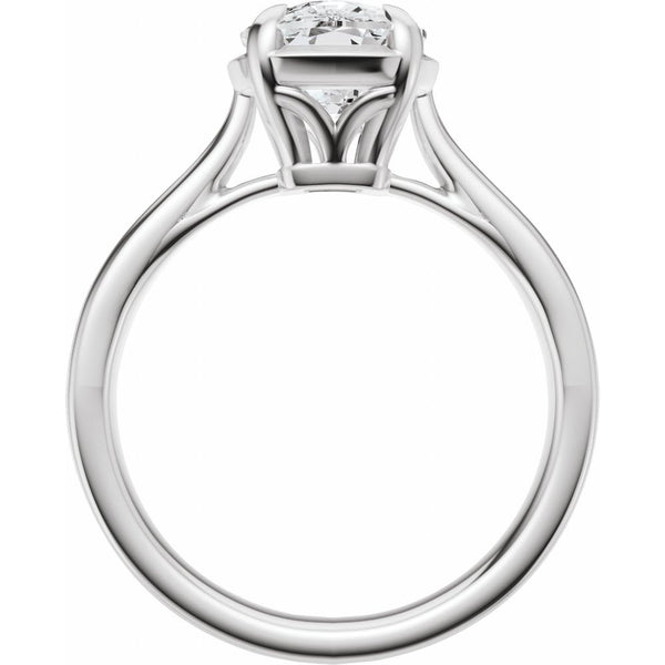 L'Éclat de Montmartre, Diamond Cushion Engagement Ring