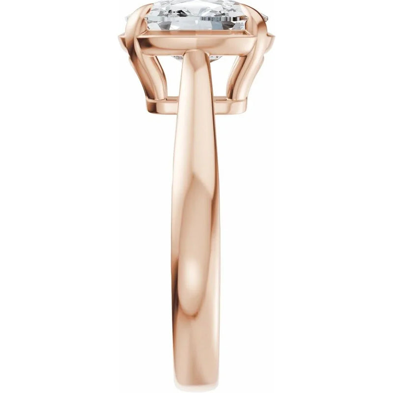 L'Éclat de Montmartre, Diamond Cushion Engagement Ring