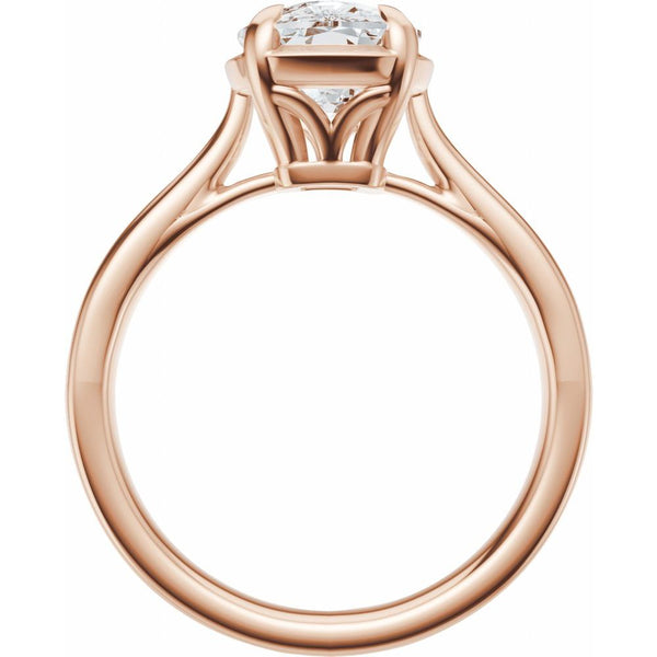 L'Éclat de Montmartre, Diamond Cushion Engagement Ring