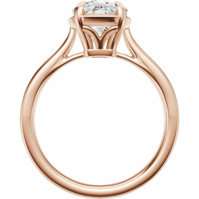 L'Éclat de Montmartre, Diamond Cushion Engagement Ring