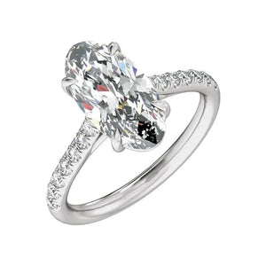 14K White Gold