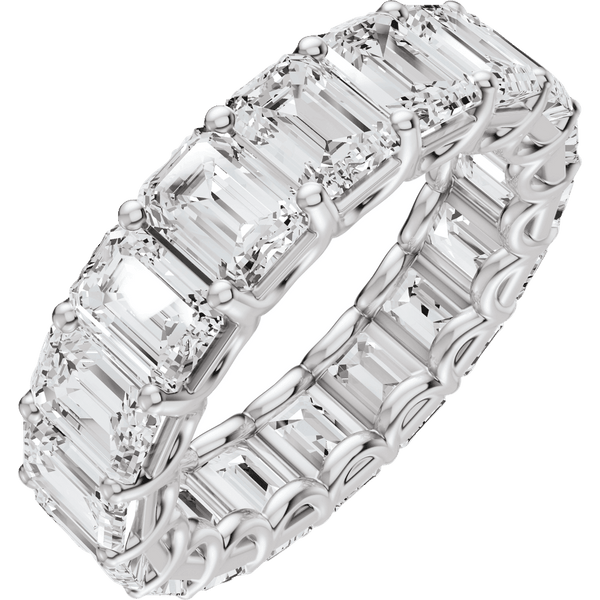 Eternity Band Emerald Cut (5.8 x 4.2 mm)
