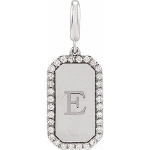 14K White Gold