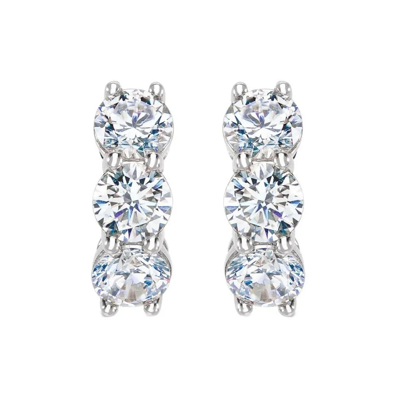 Éclat de Place Vendôme, 14K Gold Lab-Grown Diamond Hoops