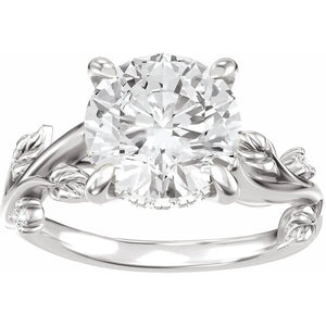 14K White Gold