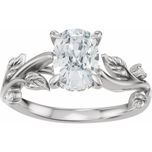 14K White Gold