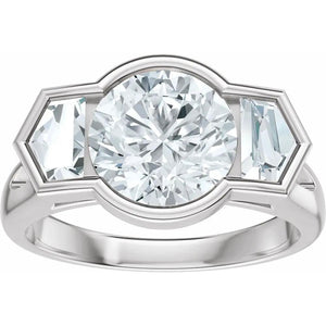 14K White Gold