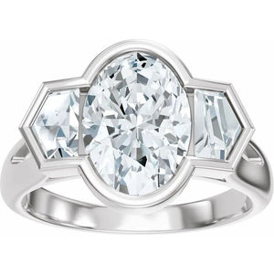 14K White Gold