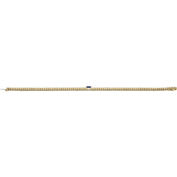 Beucher Paris Les Petites Pierres №3 Sapphire and Diamond Tennis Bracelet