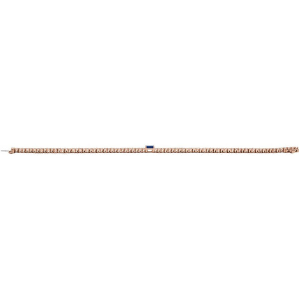 Beucher Paris Les Petites Pierres №3 sapphire and diamond tennis bracelet