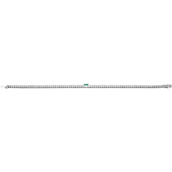 Beucher Paris Les Petites Pierres No. 2 Emerald and Diamond Tennis Bracelet