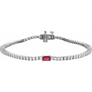 14K White Gold