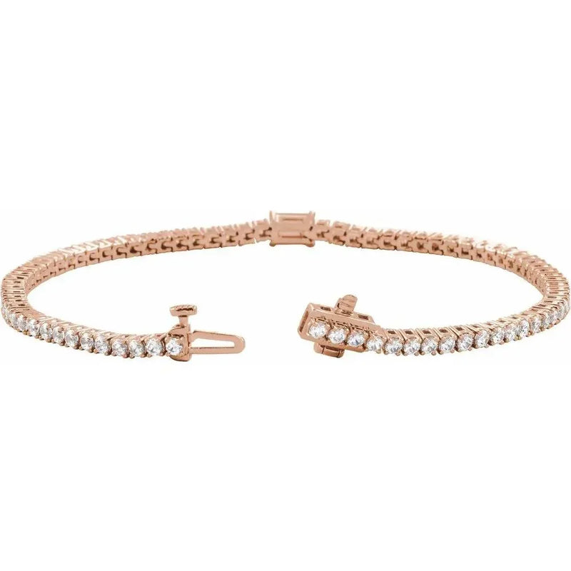 Les Petites Pierres №1, Ruby & Diamond Tennis Bracelet
