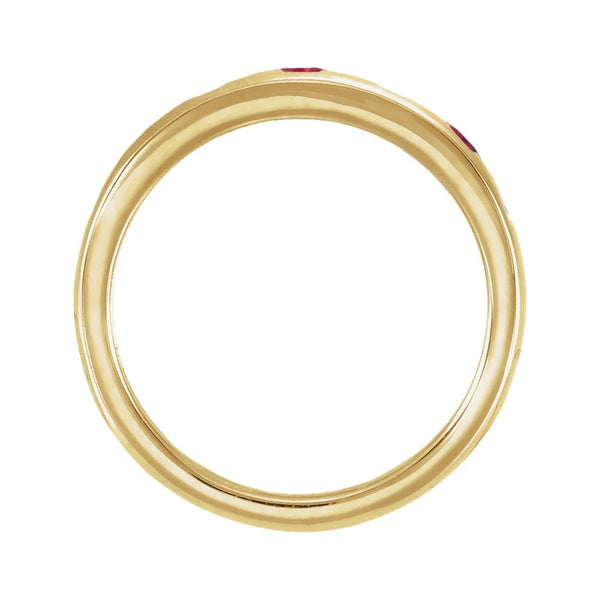 Velours de Malmaison, Lab-Grown Ruby & Diamond Ring