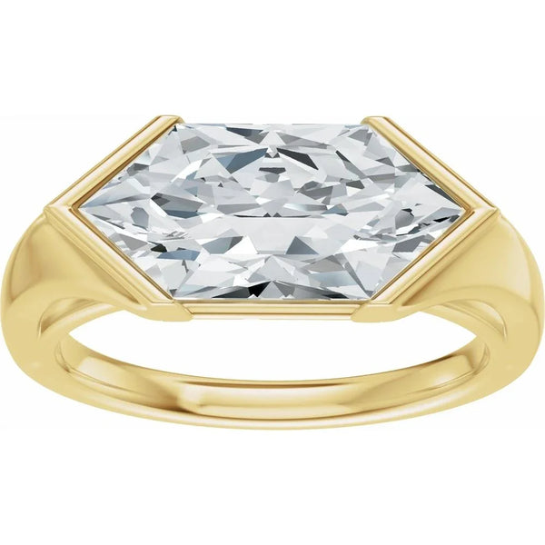 Lumière de Montmartre, Lab-Grown Diamond Hexagon Ring