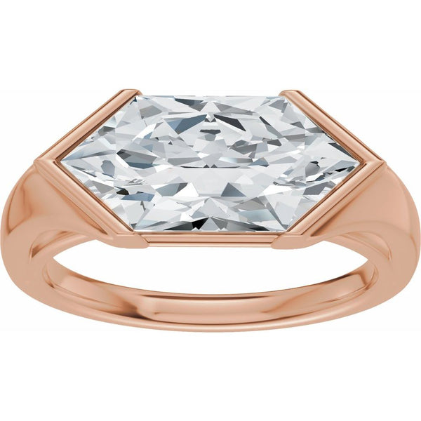 Lumière de Montmartre, Lab-Grown Diamond Hexagon Ring