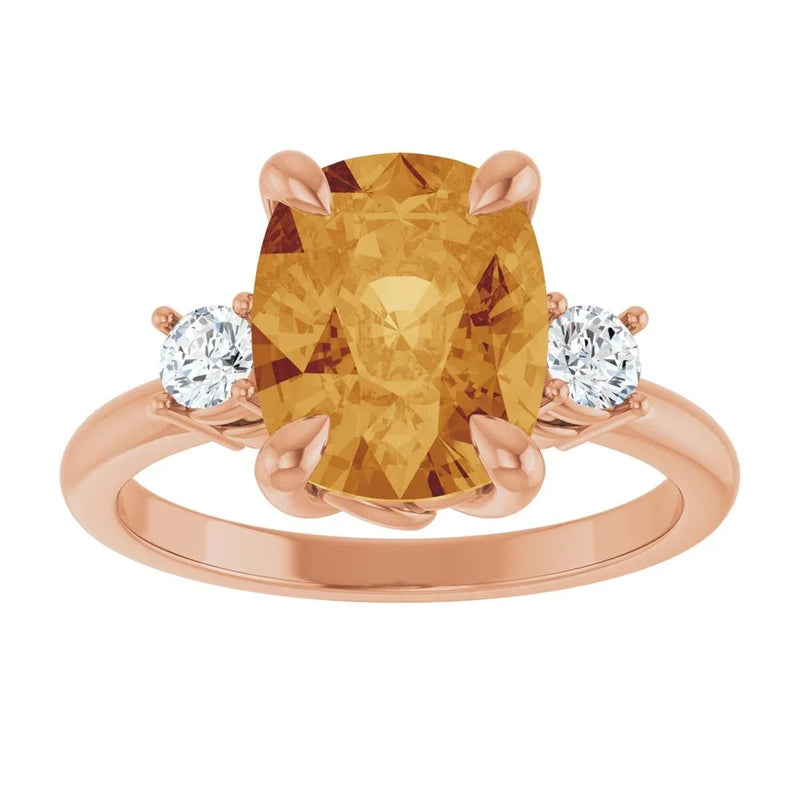 Éclat de Versailles, Citrine & Diamond Accented Ring