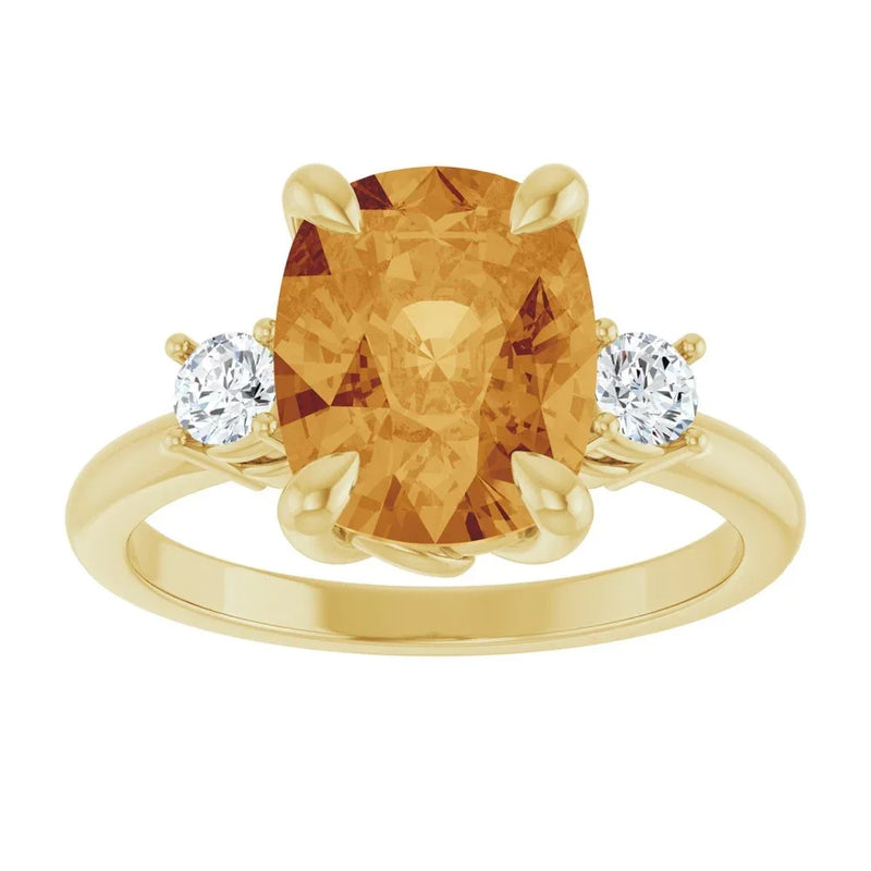 Éclat de Versailles, Citrine & Diamond Accented Ring