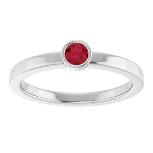 14K White Gold