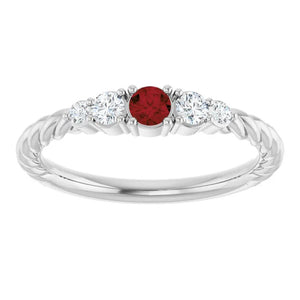 14K White Gold