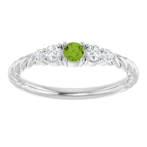 14K White Gold