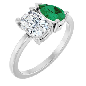 14K White Gold
