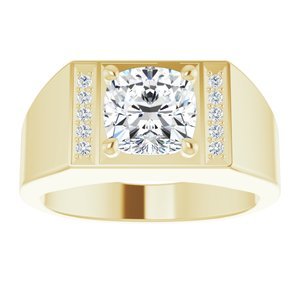 Cushion Halo Ring Setting view 18