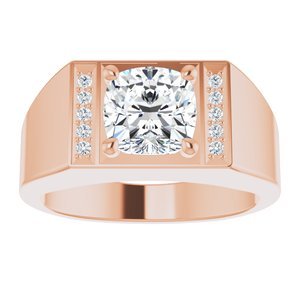 Cushion Halo Ring Setting